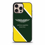 Aston Martin Yellow Dark Green iPhone 16 Pro Max Case