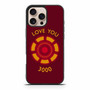 Avengers End Game Ironman Quote I Love You 3000 iPhone 16 Pro Max Case