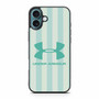Blue Strips Under Armour iPhone 16 Plus Case