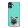 Cute Pug 3 iPhone 16 Plus Case