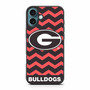 Georgia Athletics American Football 3 iPhone 16 Plus Case