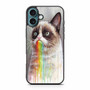 grumpy cat amaze iPhone 16 Plus Case