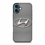 Hyundai Metal Logo iPhone 16 Plus Case