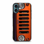 Jeep Wrangler Orange iPhone 16 Plus Case