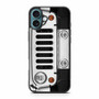 Jeep Wrangler White iPhone 16 Plus Case