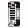 Jeep Wrangler White iPhone 16 Pro Max Case
