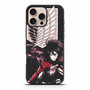 Mikasa Ackerman Attack on Titan iPhone 16 Pro Max Case