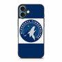 Minnesota Timberwolves Logo iPhone 16 Plus Case