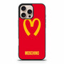 moschino logo iPhone 16 Pro Max Case