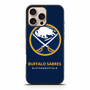NHL Buffalo Sabres Lets Go iPhone 16 Pro Max Case