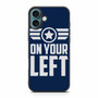 on your left iPhone 16 Plus Case