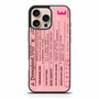 pink disneyland ticket iPhone 16 Pro Max Case