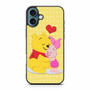 Pooh And Piglet Hugging iPhone 16 Plus Case