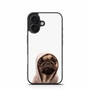 Pug In Hoodie iPhone 16 Case