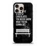 Quotes from Forestgump iPhone 16 Pro Max Case