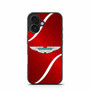 Red Polished Aston Martin iPhone 16 Case
