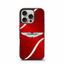 Red Polished Aston Martin iPhone 16 Pro Case