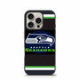 Seattle seahawks logo green strip iPhone 16 Pro Case