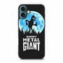 Shiny Metal Giant iPhone 16 Plus Case