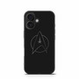 Star Trek Logo Black iPhone 16 Case