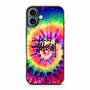 Stussy Tye Dye iPhone 16 Plus Case