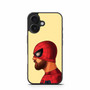 Superhero Series Bearded Spiderman iPhone 16 Case