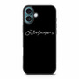 The Chainsmokers White Logo iPhone 16 Plus Case