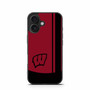 Wisconsin Badgers American Football 4 iPhone 16 Case