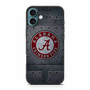 Albama Crimson Tide Metal iPhone 16 Plus Case