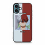 My Hero Academia Todoroki iPhone 16 Plus Case