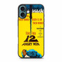 12 Angry Men Poster iPhone 16 Plus Case