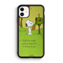 Snoopy In Right this instant iPhone 11 Case