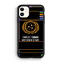 Starfleet Command Star Trek iPhone 11 Case