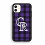 Colorado rockies purple iPhone 11 Case
