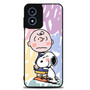Charlie And Snoopy Hugging Motorola Moto G Play 2024 Case