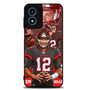 Tampa Bay Buccaneers Tom Brady 1 Motorola Moto G Play 2024 Case