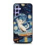 Cute Cat in The Starry Night Samsung Galaxy A54 5G Case