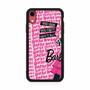 Barbie Quotes iPhone XR Case
