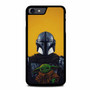 The Mandalorian Boba Fett and Baby Yoda Art iPhone SE 2022 Case