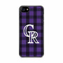 Colorado rockies purple iPhone SE 2020 Case