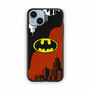 Batman Logo in Upside Down City iPhone 14 Case