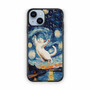 Cute Cat in The Starry Night iPhone 14 Case