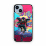 Spiderman Across the Spider Verse Miles Morales in Gravity iPhone 14 Case