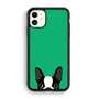 Watching Boston Terrier 2 iPhone 11 Case