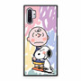 Charlie And Snoopy Hugging Samsung Galaxy Note 10+ Case