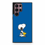 Snoopy in Blue Samsung Galaxy S22 Case