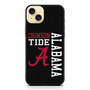 Alabama Cromson Tide in Black iPhone 15 Plus Case