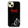 Berserk Guts Looking at the Sky iPhone 15 Plus Case