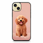 Cute puppy pink iPhone 15 Plus Case