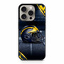Michigan Wolverines Helmet iPhone 15 Pro Case